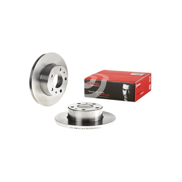 Bromsskiva Solid, Bakaxel Brembo 08.7300.20 BREMBO