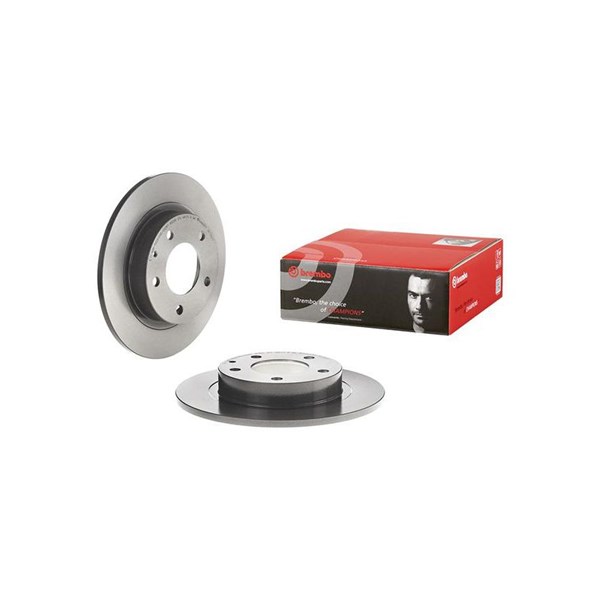 Bromsskiva Solid, Bakaxel Brembo Coated disc line 08.7352.11 BREMBO
