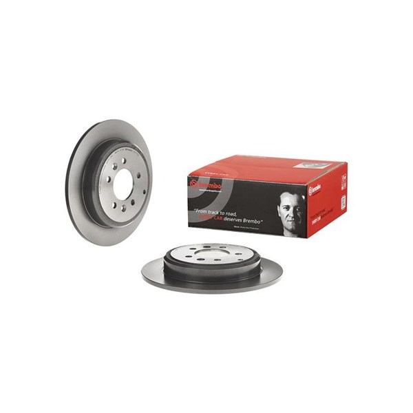 Bromsskiva Solid, Bakaxel Brembo Coated disc line 08.7716.21 BREMBO