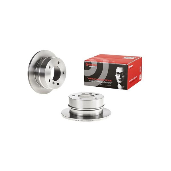 Bromsskiva Solid, Bakaxel Brembo 08.7724.10 BREMBO