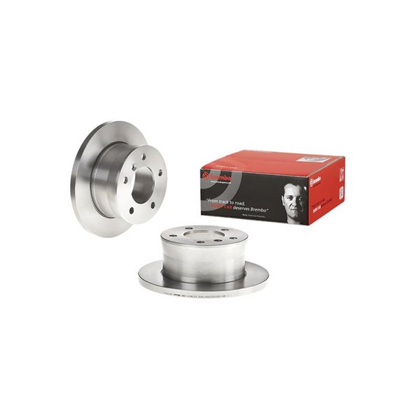 Bromsskiva Solid, Bakaxel Brembo 08.7725.10 BREMBO