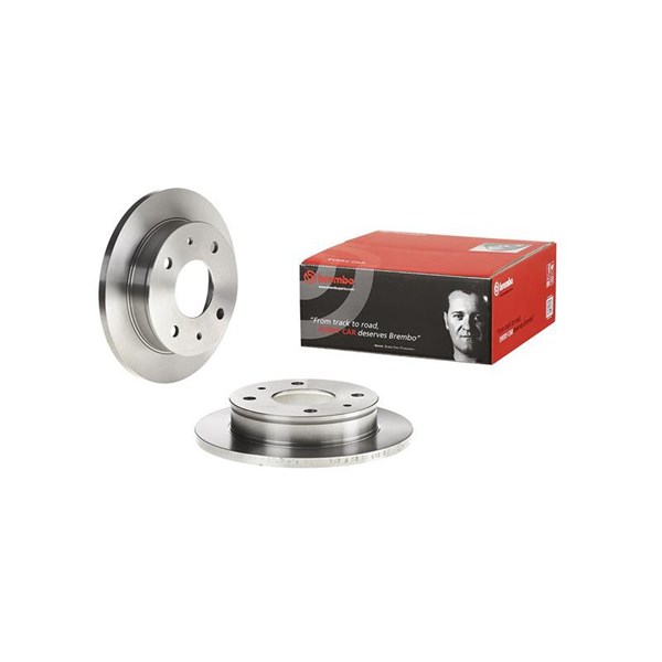 Bromsskiva Solid, Framaxel Brembo 08.7811.10 BREMBO