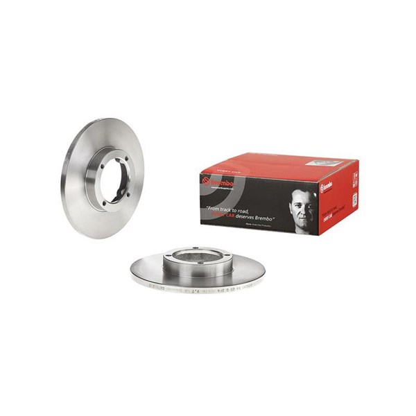 Bromsskiva Solid, Framaxel Brembo 08.7822.10 BREMBO