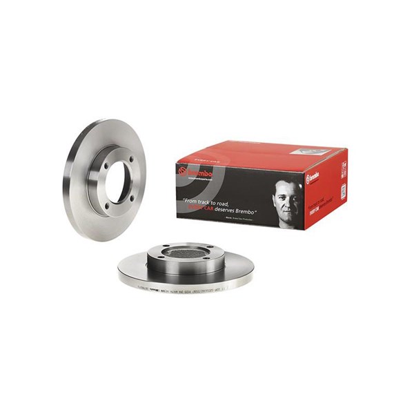 Bromsskiva Solid, Framaxel Brembo 08.7860.10 BREMBO