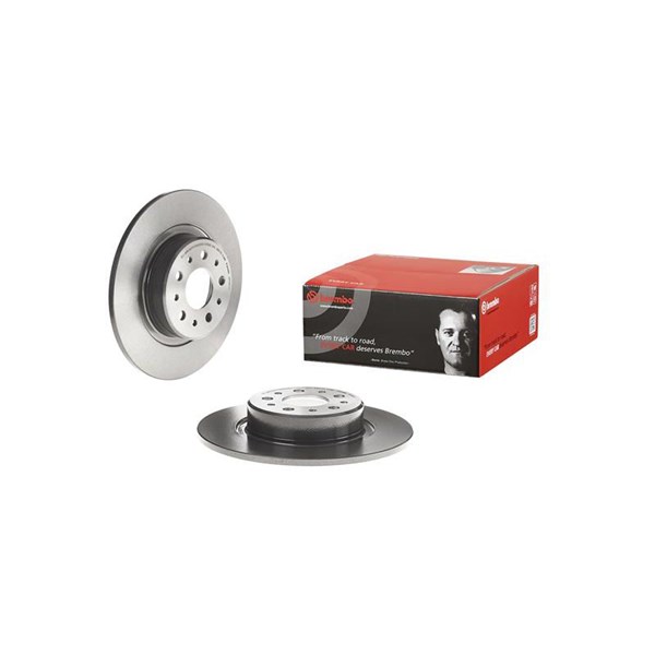 Bromsskiva Solid, Bakaxel Brembo Coated disc line 08.7861.11 BREMBO