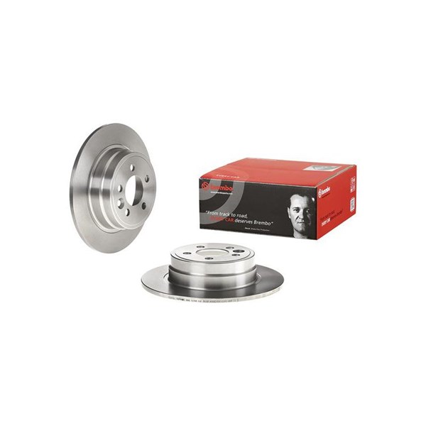 Bromsskiva Solid, Bakaxel Brembo 08.7878.10 BREMBO