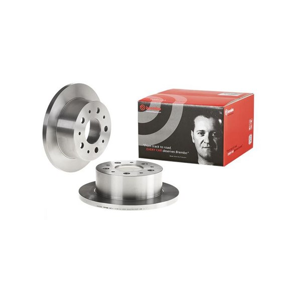 Bromsskiva Solid, Bakaxel Brembo 08.8094.40 BREMBO
