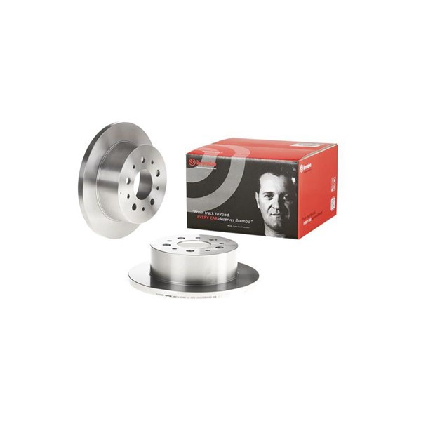 Bromsskiva Solid, Bakaxel Brembo 08.8094.50 BREMBO