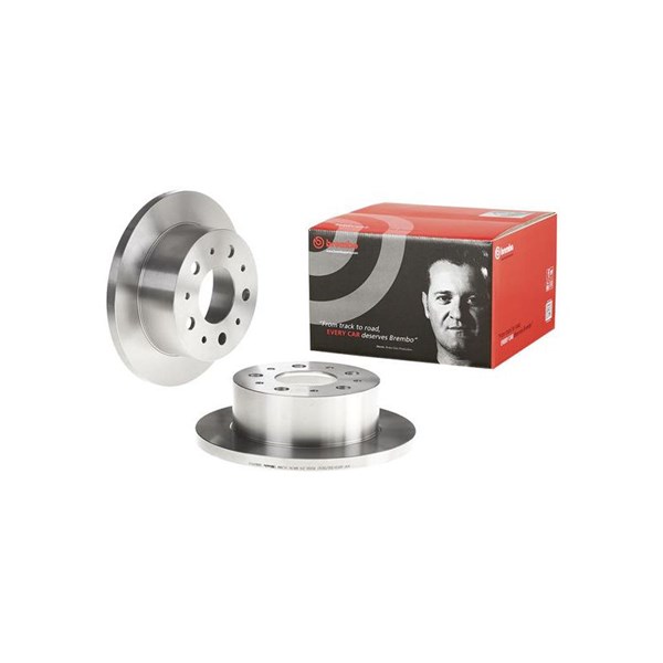 Bromsskiva, Bakaxel BREMBO