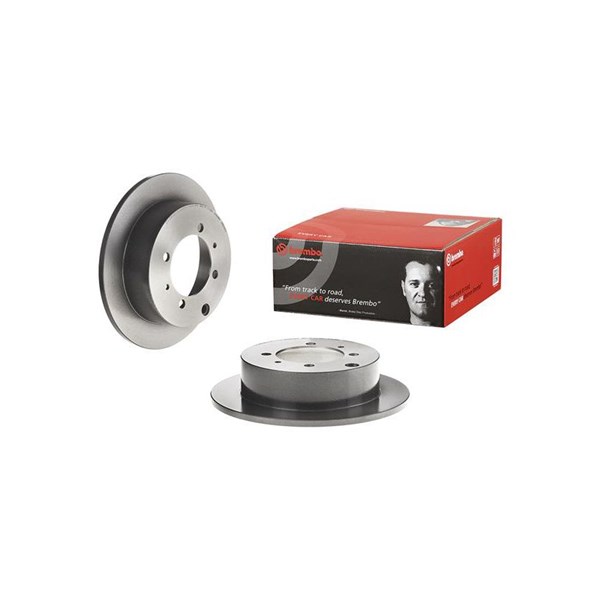 Bromsskiva Solid, Bakaxel Brembo Coated disc line 08.8316.11 BREMBO