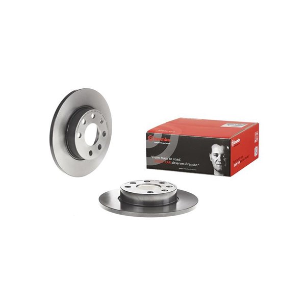 Bromsskiva Solid, Framaxel Brembo Coated disc line 08.8638.11 BREMBO