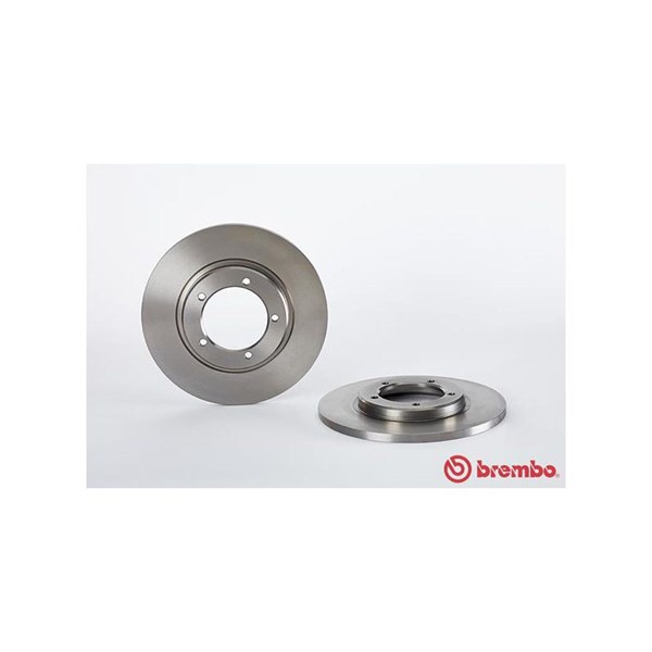 Bromsskiva Solid, Framaxel Brembo 08.9137.10 BREMBO