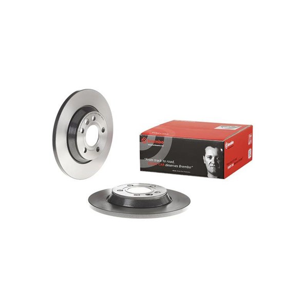 Bromsskiva Solid, Bakaxel Brembo Coated disc line 08.9176.11 BREMBO