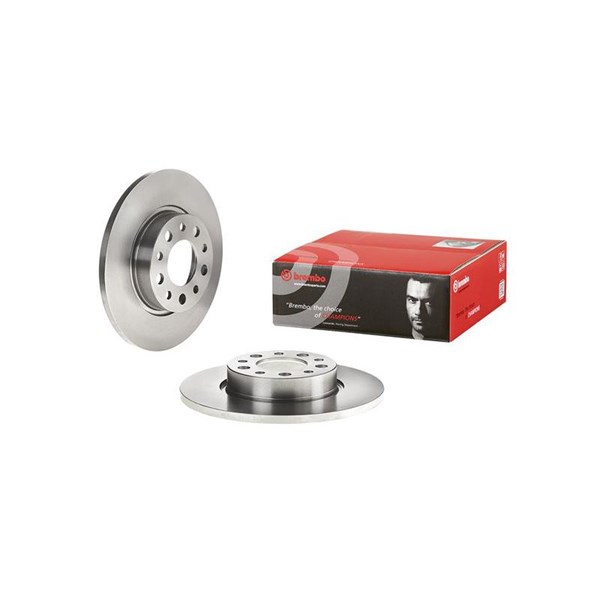 Bromsskiva Solid, Bakaxel Brembo 08.9364.10 BREMBO