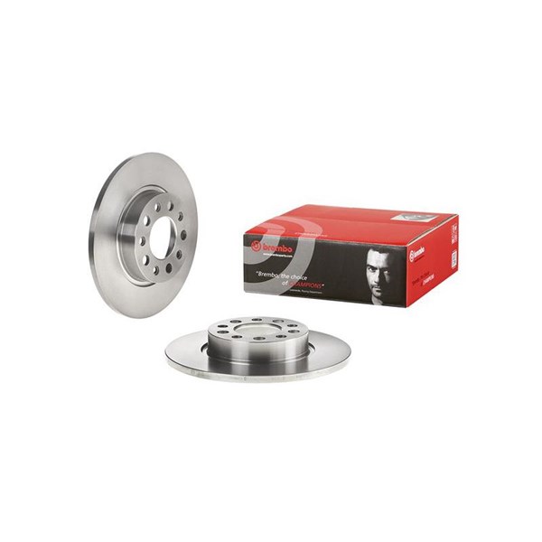 Bromsskiva Solid, Bakaxel Brembo 08.9364.20 BREMBO