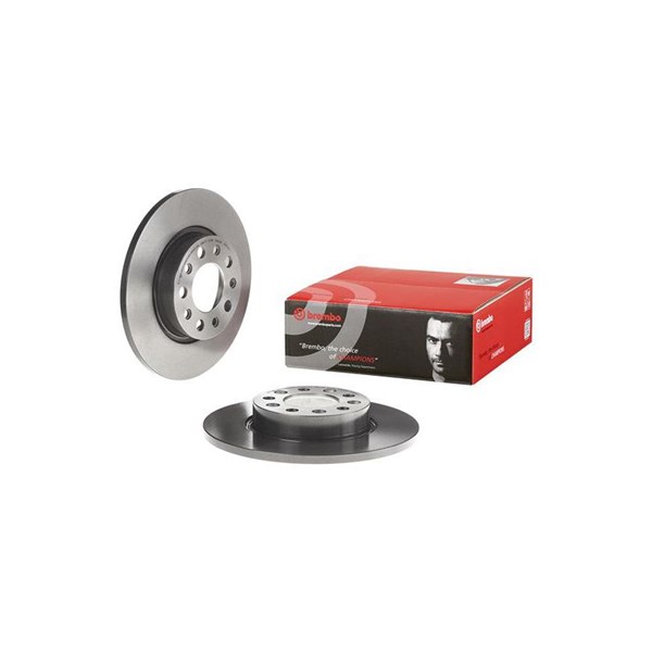 Bromsskiva, Bakaxel BREMBO
