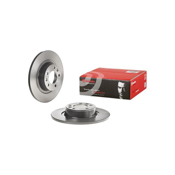 Bromsskiva Solid, Bakaxel Brembo Coated disc line 08.9367.11 BREMBO