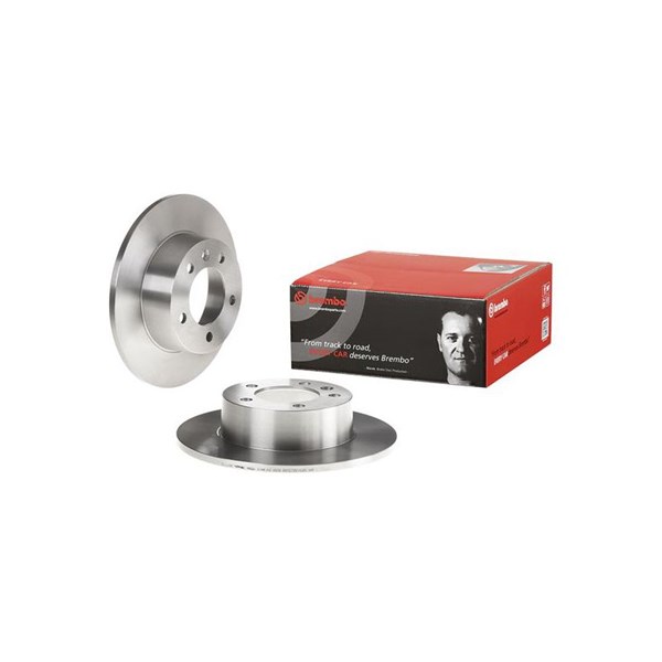 Bromsskiva Solid, Bakaxel Brembo 08.9371.10 BREMBO