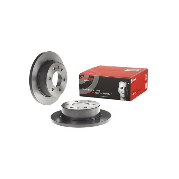 Bromsskiva Solid, Bakaxel Brembo Coated disc line 08.9509.11 BREMBO