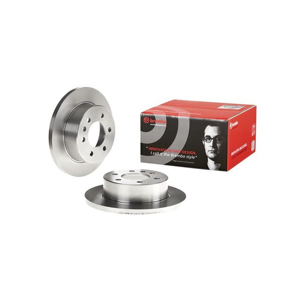 Bromsskiva, Bakaxel BREMBO
