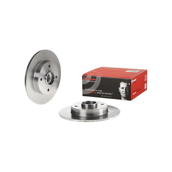 Bromsskiva, Bakaxel BREMBO