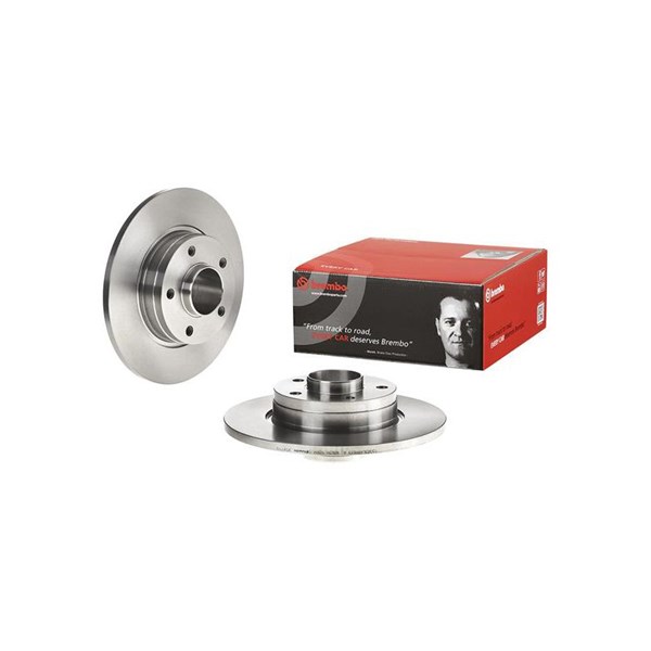 Bromsskiva, Bakaxel BREMBO