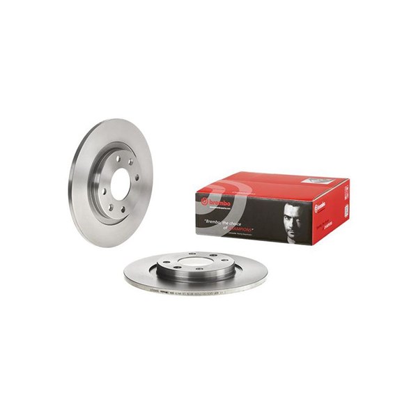 Bromsskiva Solid, Framaxel Brembo 08.9600.24 BREMBO