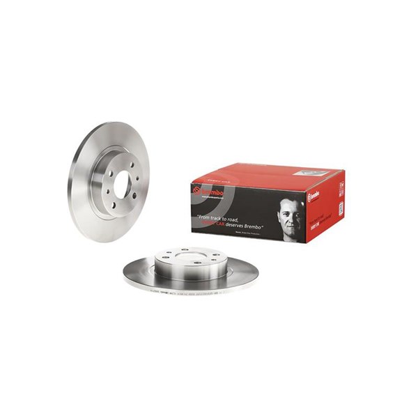 Bromsskiva Solid, Framaxel Brembo 08.9621.14 BREMBO
