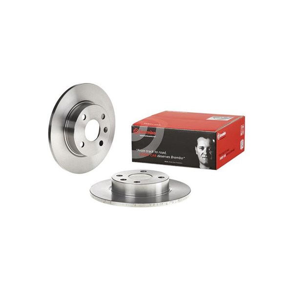 Bromsskiva Solid, Bakaxel Brembo 08.9739.10 BREMBO