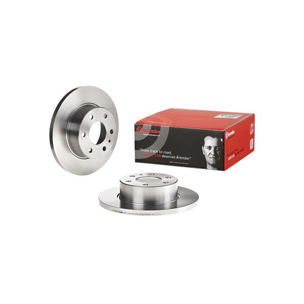 Bromsskiva Solid, Bakaxel Brembo 08.9759.10 BREMBO