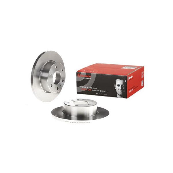 Bromsskiva, Bakaxel BREMBO