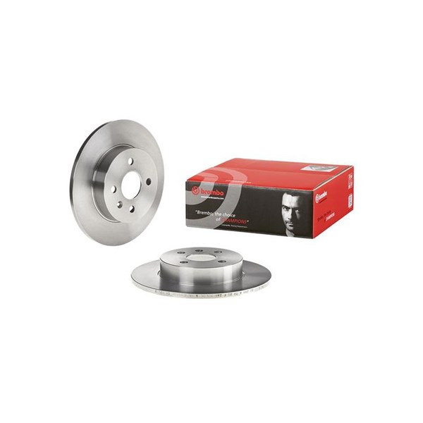 Bromsskiva Solid, Bakaxel Brembo 08.9826.10 BREMBO