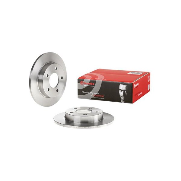 Bromsskiva Solid, Bakaxel Brembo 08.A029.10 BREMBO