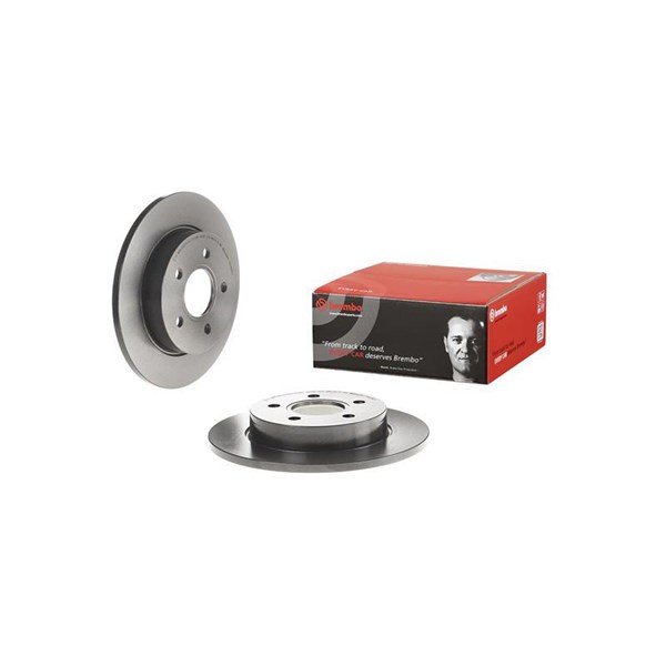 Bromsskiva, Bakaxel BREMBO