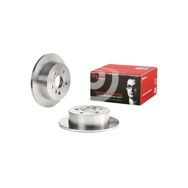 Bromsskiva, Bakaxel BREMBO