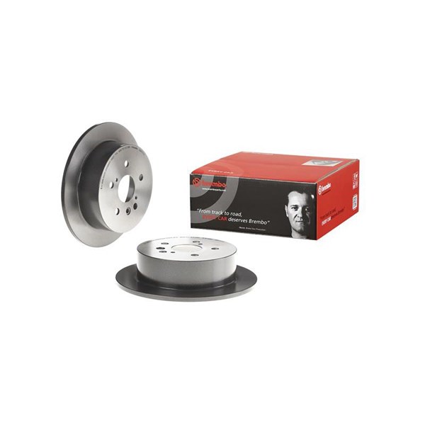 Bromsskiva Solid, Bakaxel Brembo Coated disc line 08.A111.11 BREMBO