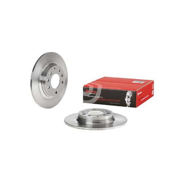 Bromsskiva Solid, Bakaxel Brembo 08.A112.10 BREMBO