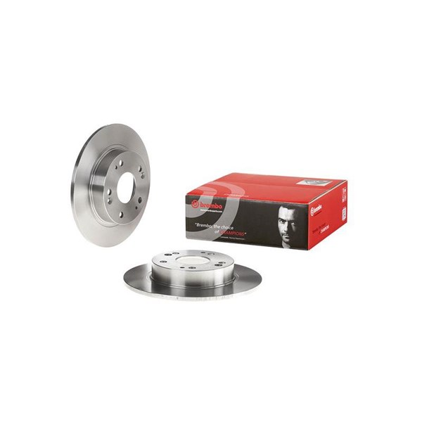 Bromsskiva Solid, Bakaxel Brembo 08.A147.10 BREMBO