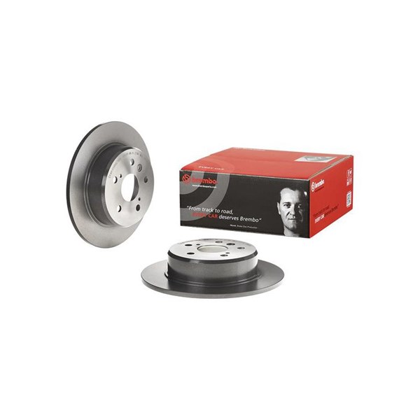 Bromsskiva Solid, Bakaxel Brembo Coated disc line 08.A150.11 BREMBO