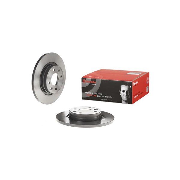 Bromsskiva Solid, Framaxel Brembo Coated disc line 08.A268.11 BREMBO