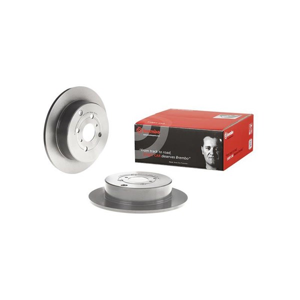 Bromsskiva Solid, Bakaxel Brembo Coated disc line 08.A273.11 BREMBO