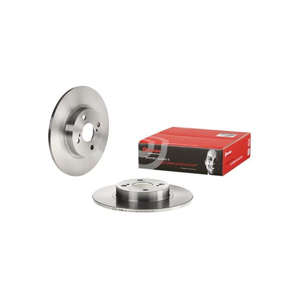 Bromsskiva Solid, Bakaxel Brembo 08.A298.10 BREMBO