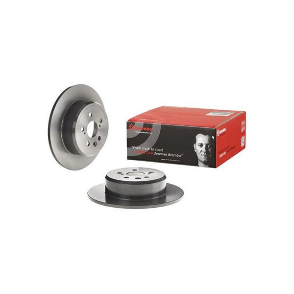 Bromsskiva Solid, Bakaxel Brembo Coated disc line 08.A338.11 BREMBO