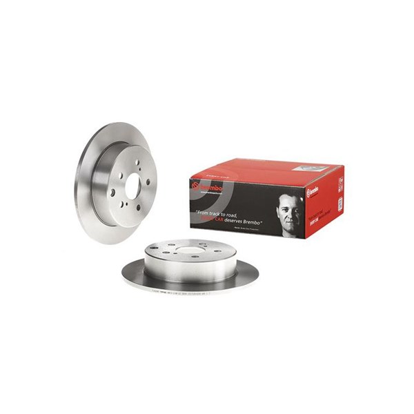 Bromsskiva Solid, Bakaxel Brembo 08.A354.10 BREMBO