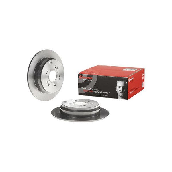 Bromsskiva Solid, Bakaxel Brembo Coated disc line 08.A355.11 BREMBO