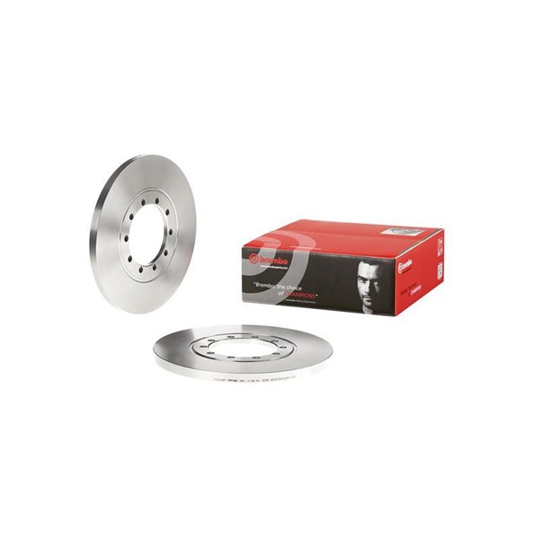 Bromsskiva Solid, Bakaxel Brembo 08.A530.10 BREMBO