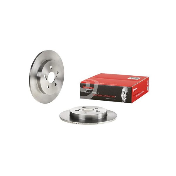 Bromsskiva Solid, Bakaxel Brembo 08.A534.30 BREMBO