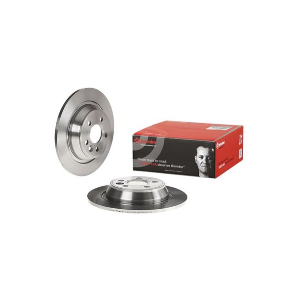 Bromsskiva Solid, Bakaxel Brembo 08.A540.10 BREMBO