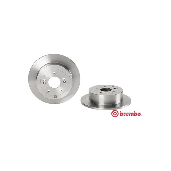Bromsskiva Solid, Bakaxel Brembo 08.A600.10 BREMBO
