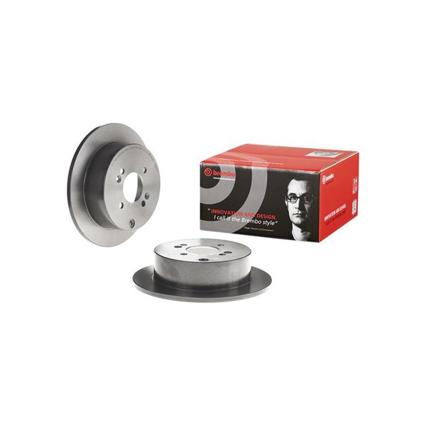 Bromsskiva Solid, Bakaxel Brembo Coated disc line 08.A602.11 BREMBO